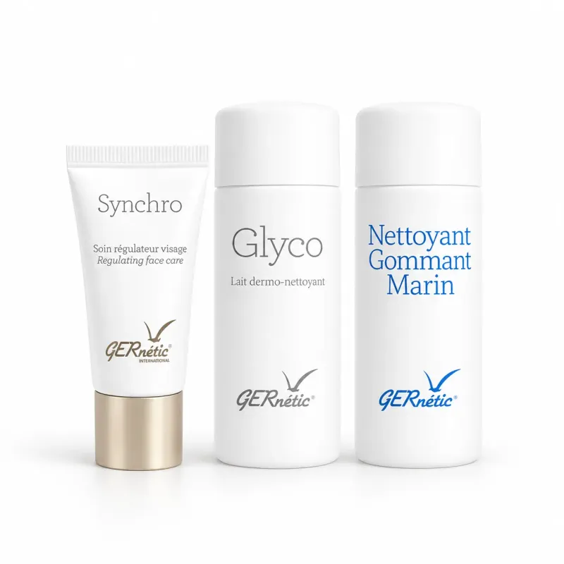 GERNETIC MINI Set1 | Synchro 15ml + Glyco 50ml + Nettoyant Gommant Marin 50ml
