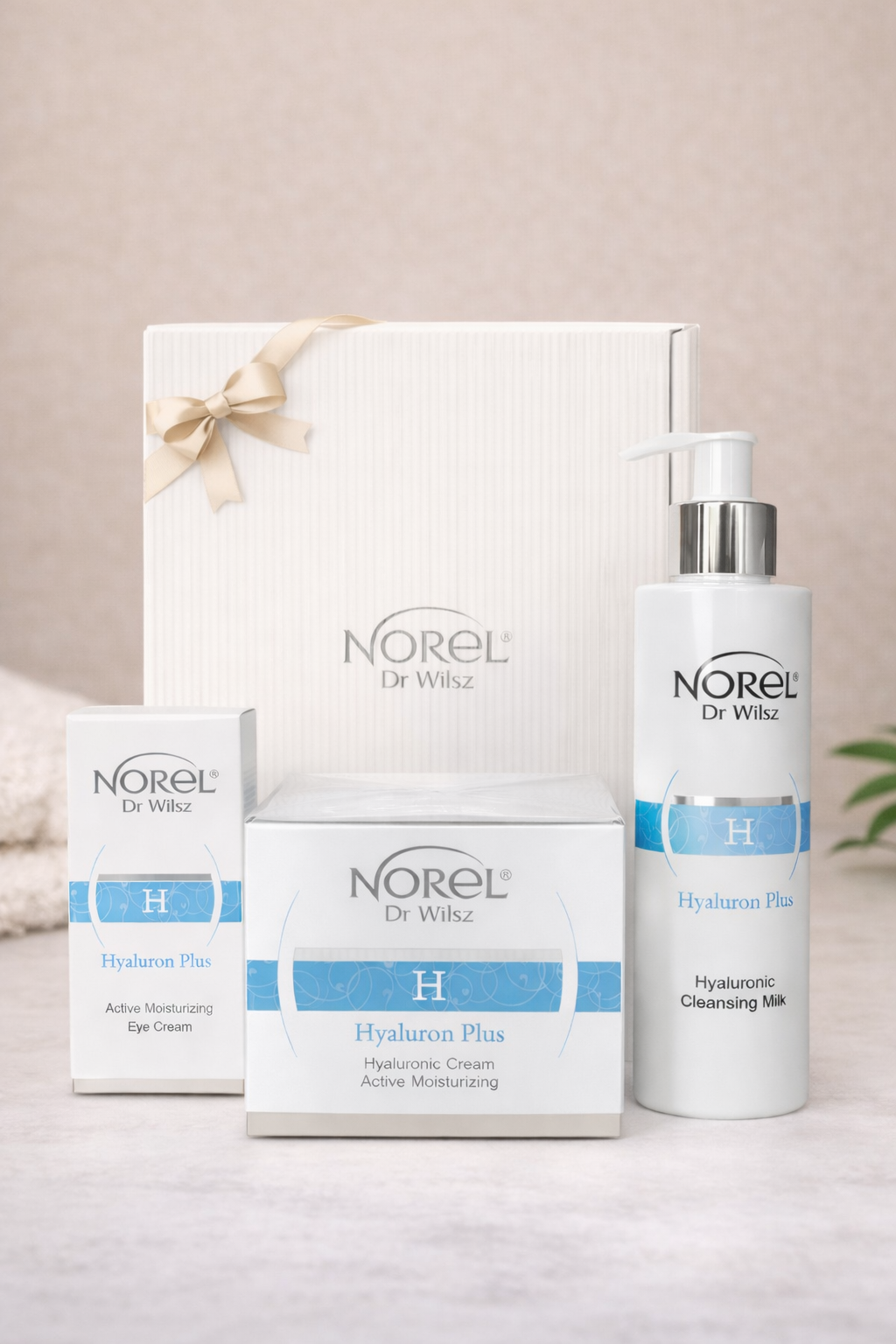 Norel Dr Wilsz Hyaluron Feuchtigkeitspflege Set – Gesicht & Augen