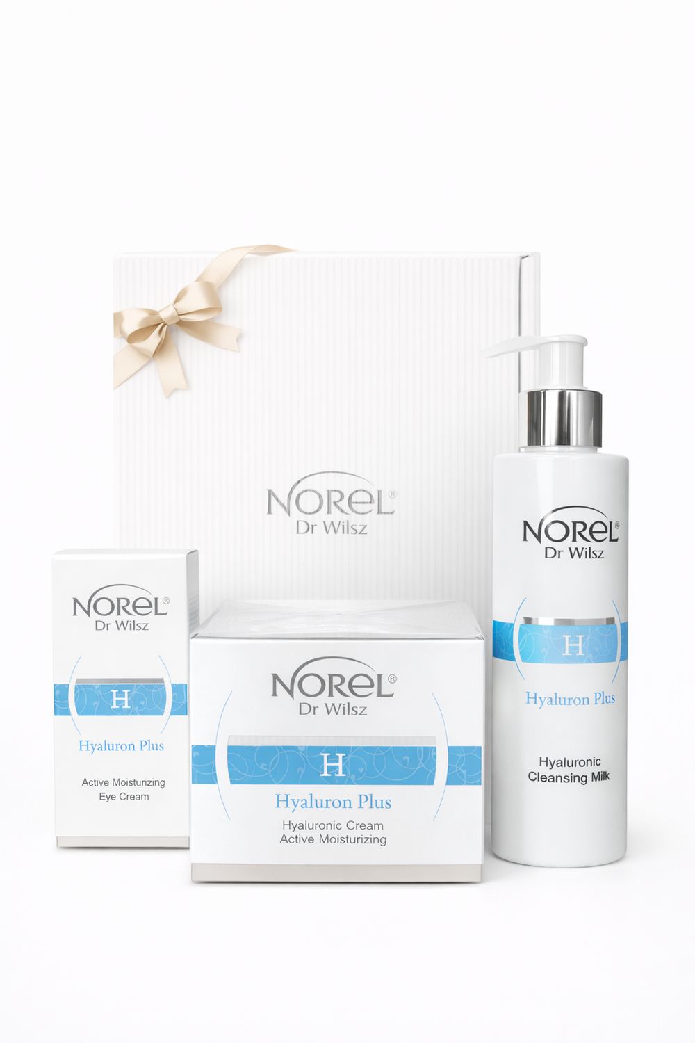 Norel Dr Wilsz Hyaluron Feuchtigkeitspflege Set – Gesicht & Augen