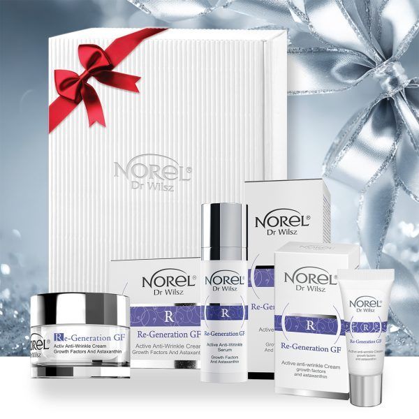 Norel Dr. Wilsz Regeneration GF Anti-Wrinkle Set-Serum 30 ml + Creme 50 ml + Creme 15 ml (inkl. Geschenkbox) Norel Dr. Wilsz Regeneration GF Anti-Wrinkle Set-Serum 30 ml + Creme 50 ml + Creme 15 ml (inkl. Geschenkbox)