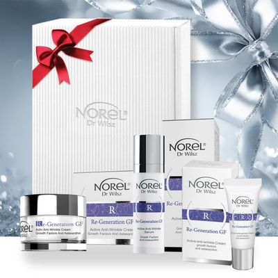 Norel Dr. Wilsz Regeneration GF Anti-Wrinkle Set-Serum 30 ml + Creme 50 ml + Creme 15 ml (inkl. Geschenkbox) Norel Dr. Wilsz Regeneration GF Anti-Wrinkle Set-Serum 30 ml + Creme 50 ml + Creme 15 ml (inkl. Geschenkbox)