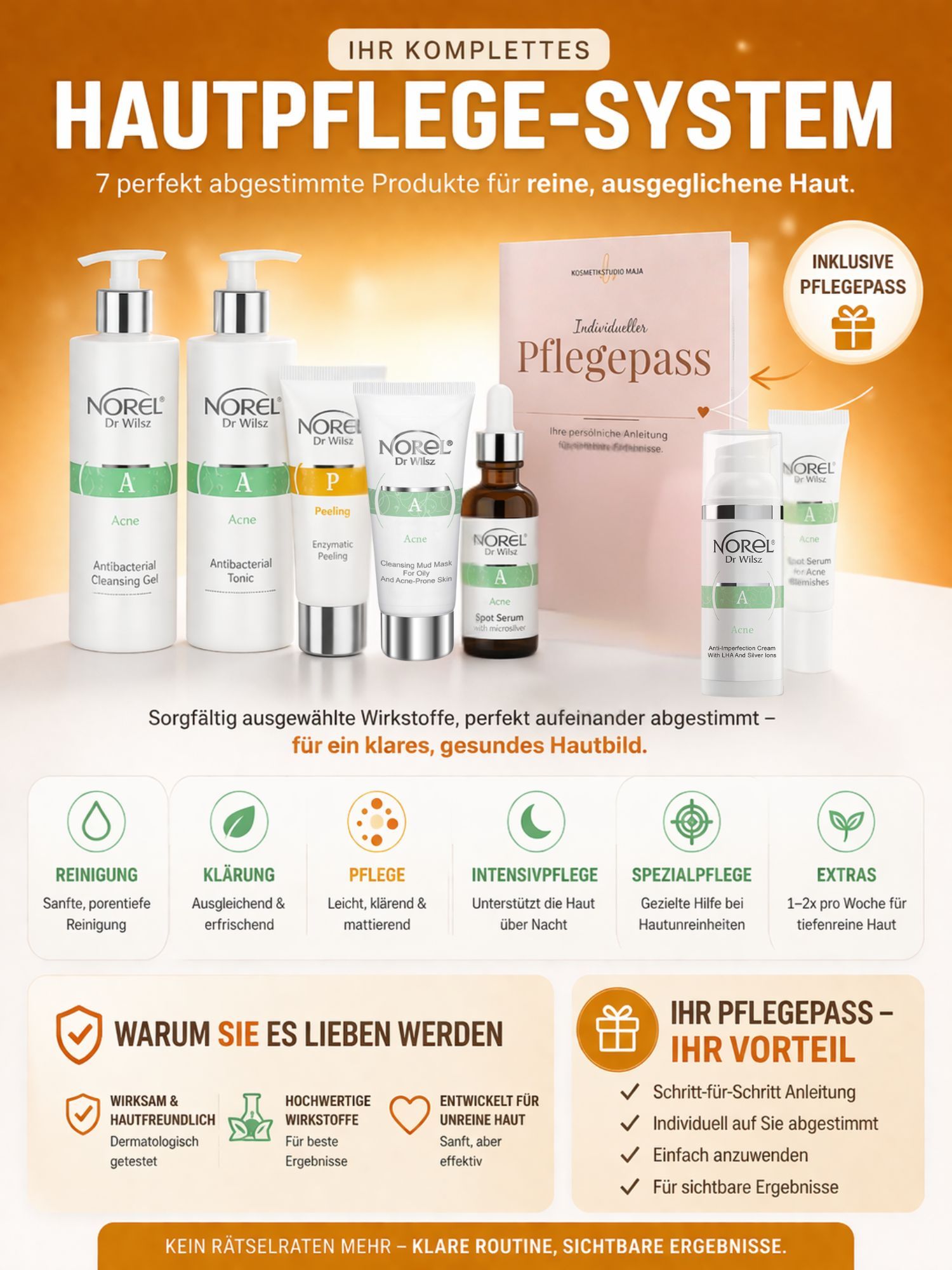 Akne Routine inkl. Pflegepass
