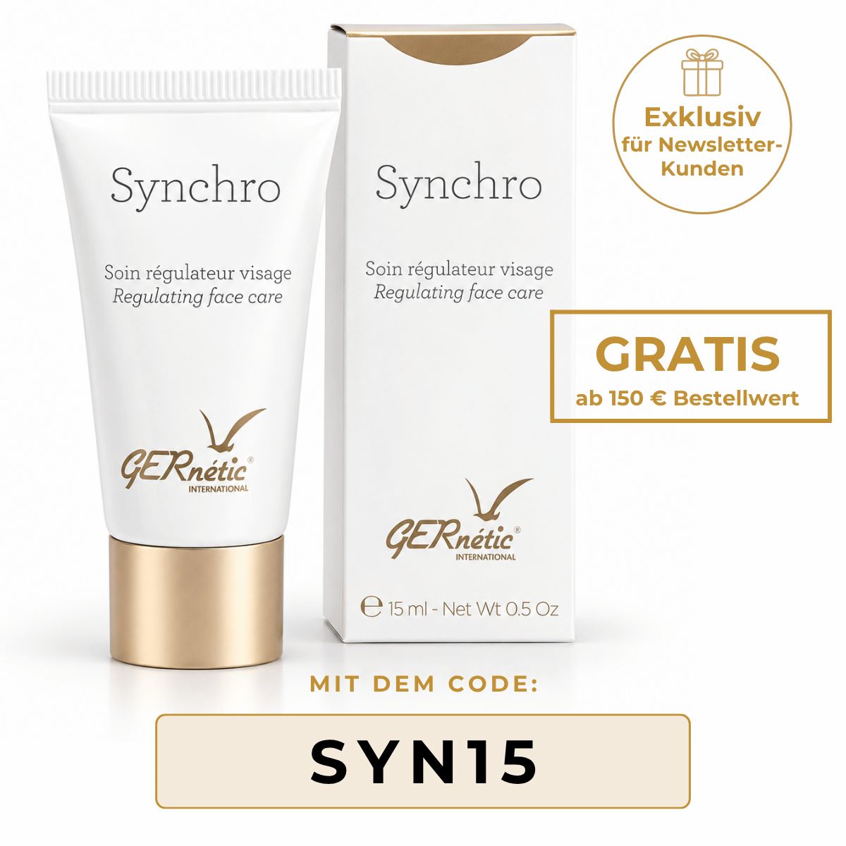 Exklusives Newsletter Geschenk – ab 150 € CODE: SYN15 Exklusives Newsletter Geschenk – ab 150 € CODE: SYN15