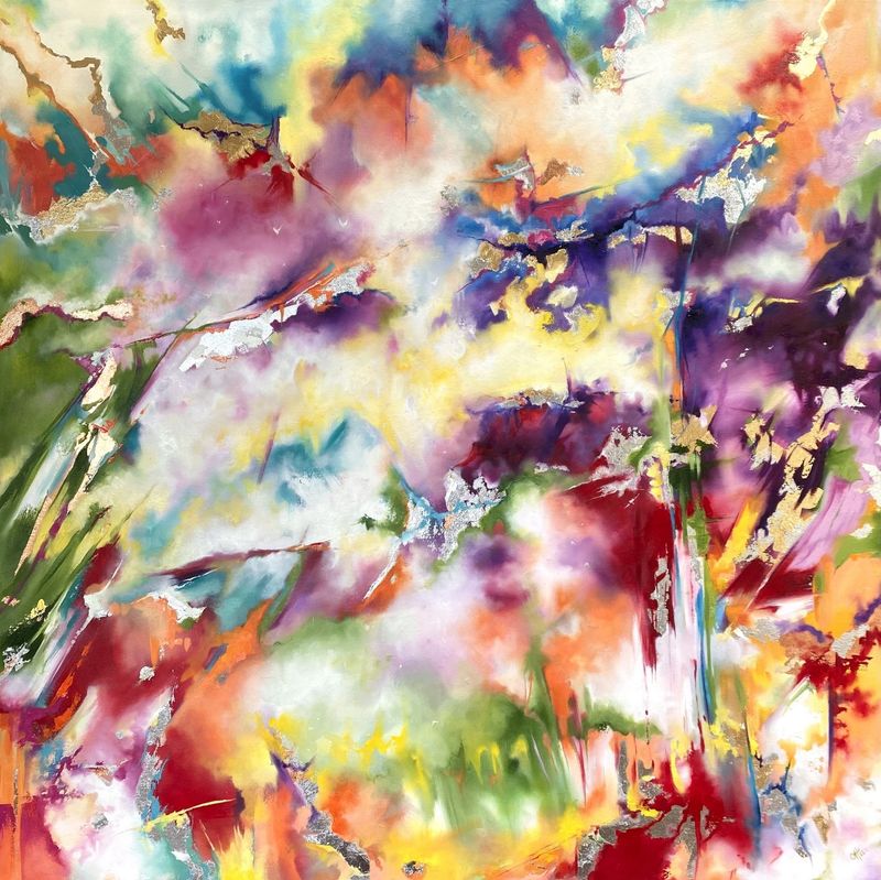 It's Complicated Limited edition, hand-finished, stretched print  (CANVAS PRINT)