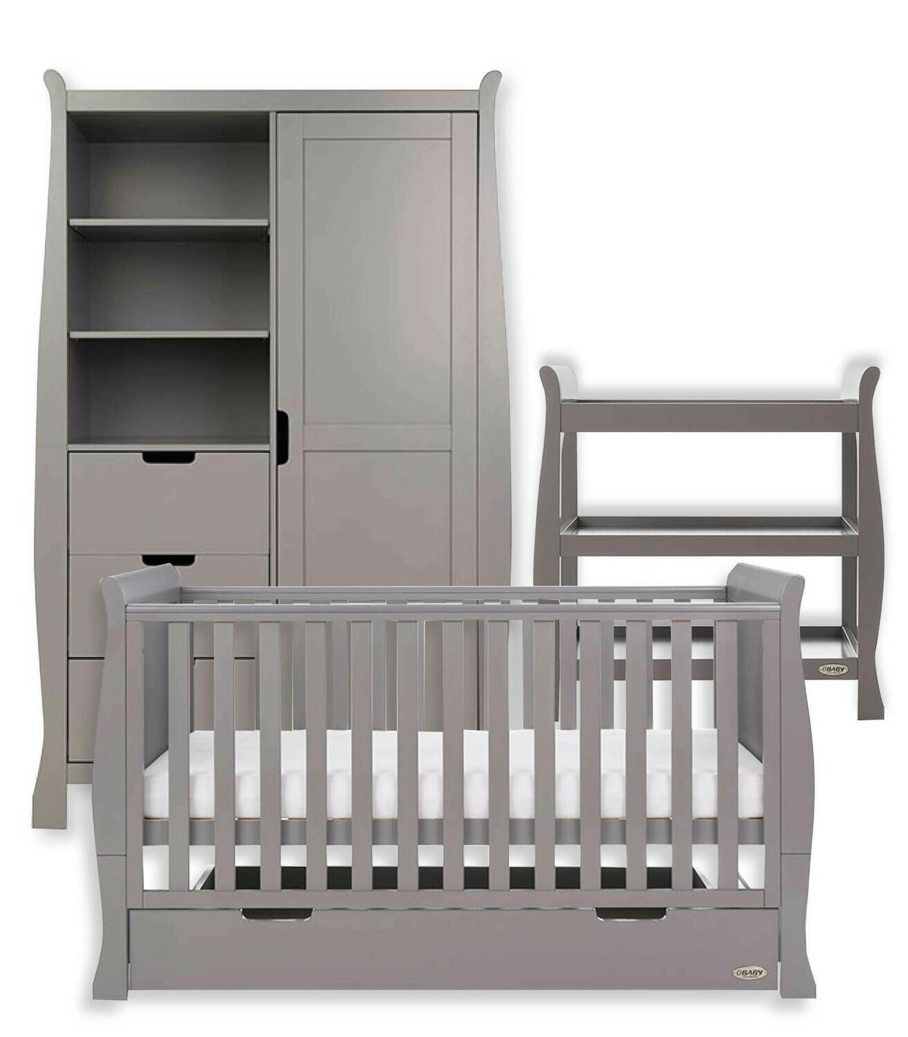 cot bed and changing unit