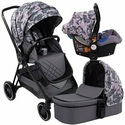 my babiie camo stroller