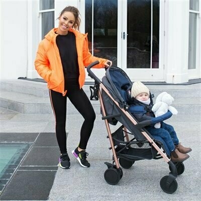 my babiie navy stripes stroller