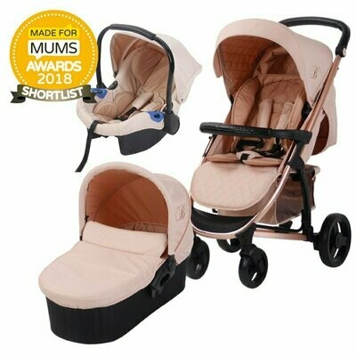 my babiie billie faiers mb51 rose gold and blush stroller