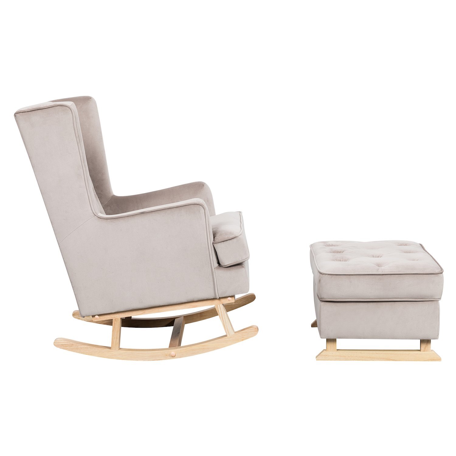 convertible nursing rocker