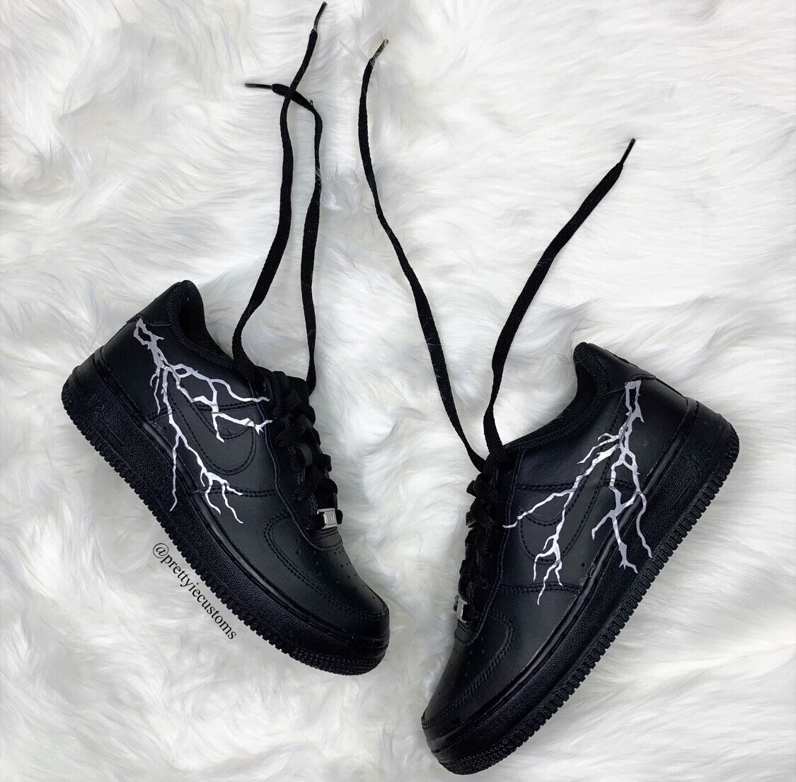 Nike Air Force One Reverse Lightning Strike (Black)