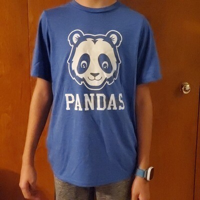 Youth Small Royal Frost Tee &quot;Pandas&quot;