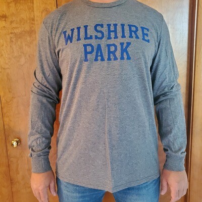 Adult XS Grey Frost Long Sleeve &quot;Wilshire Park&quot;