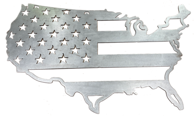 United States Metal Sign