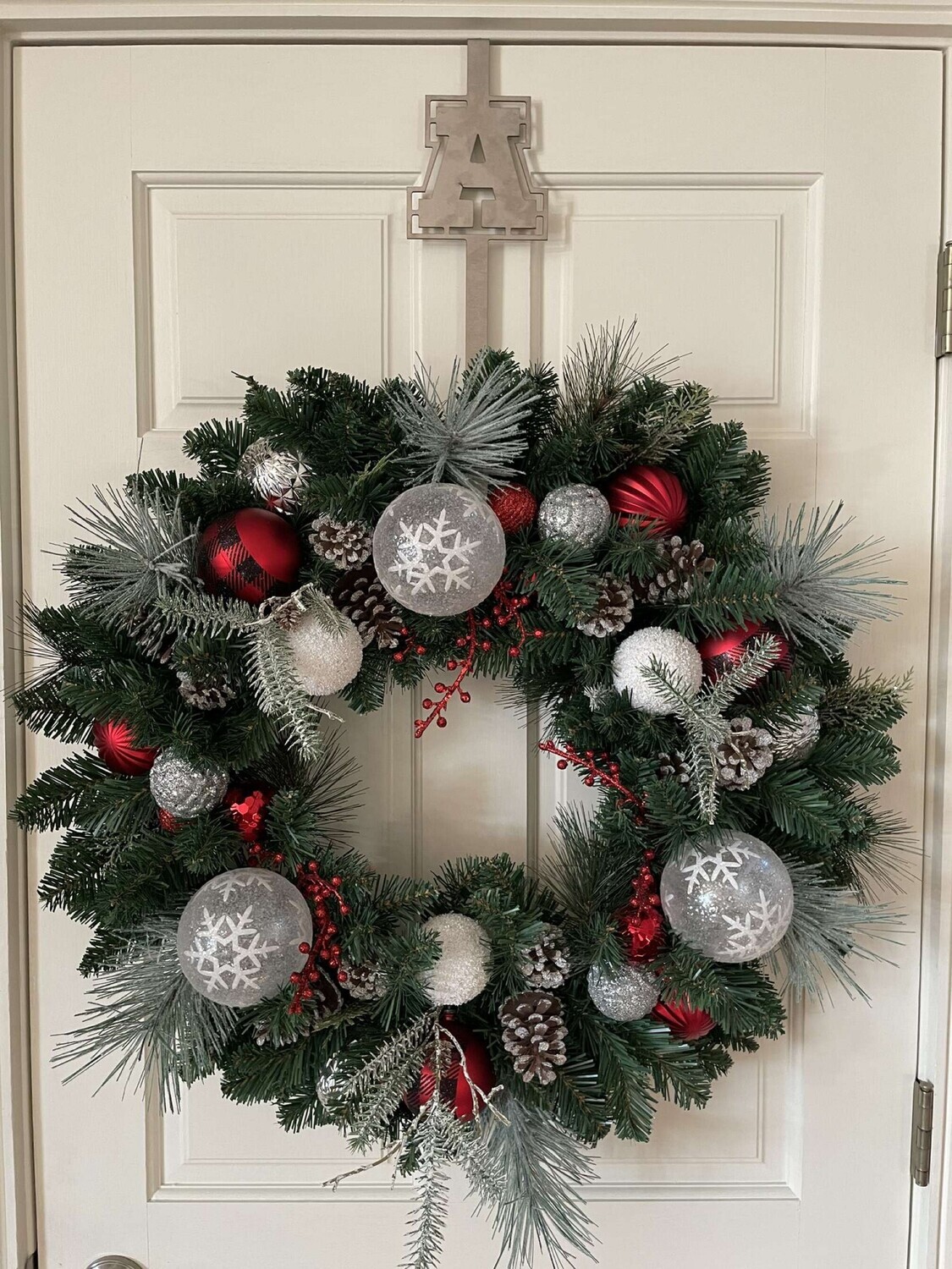 Stainless Steel "A" Wreath Hanger