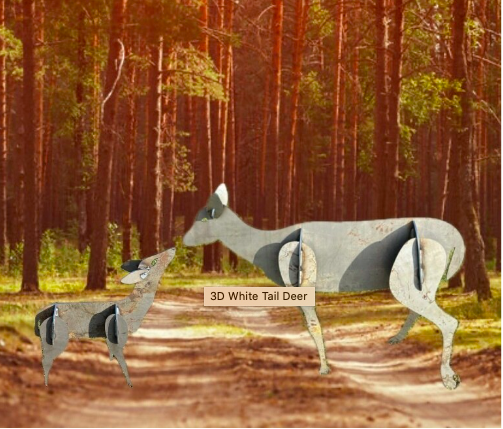 3D Deer Family (Buck, Fawn, Doe), Deer Options: Family (Buck, Doe, Fawn) GET 10% OFF!