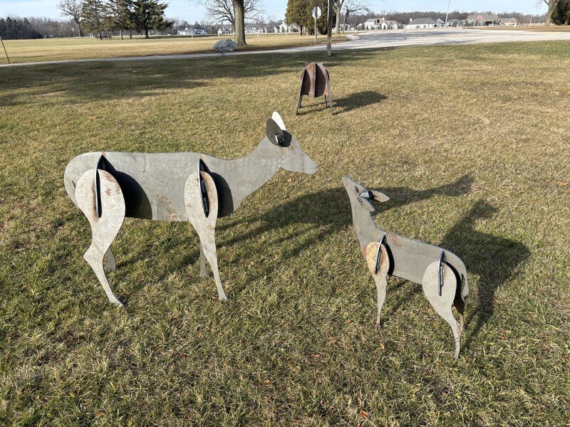 3D Deer Family (Buck, Fawn, Doe)