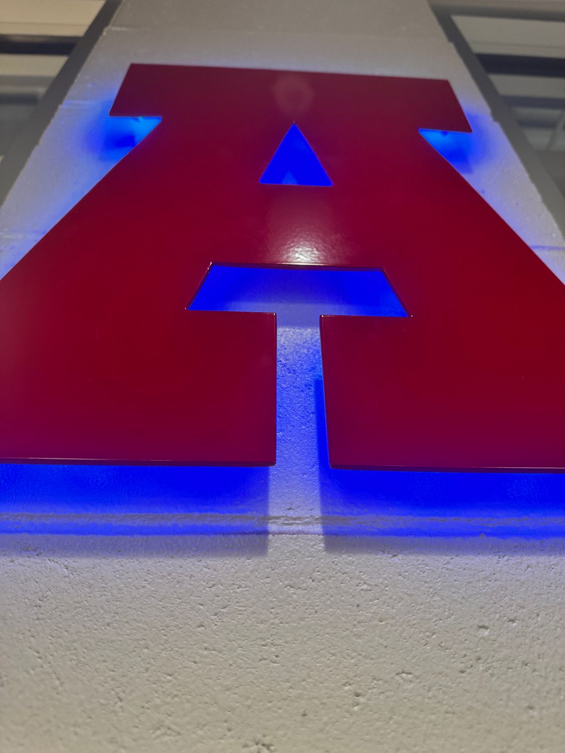 Arrowhead &#39;A&#39; (Metal Backlit)