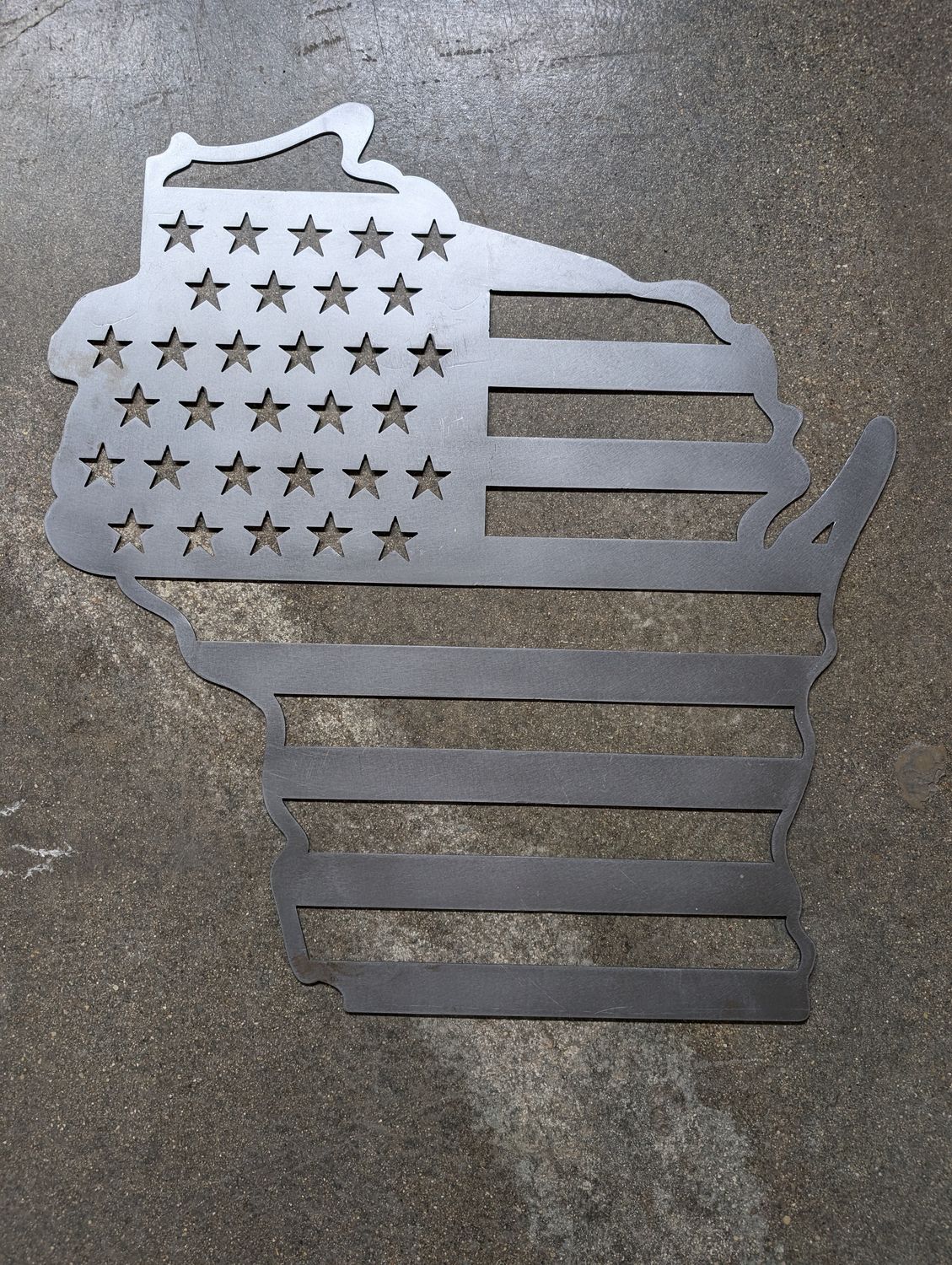 Wisconsin USA sign