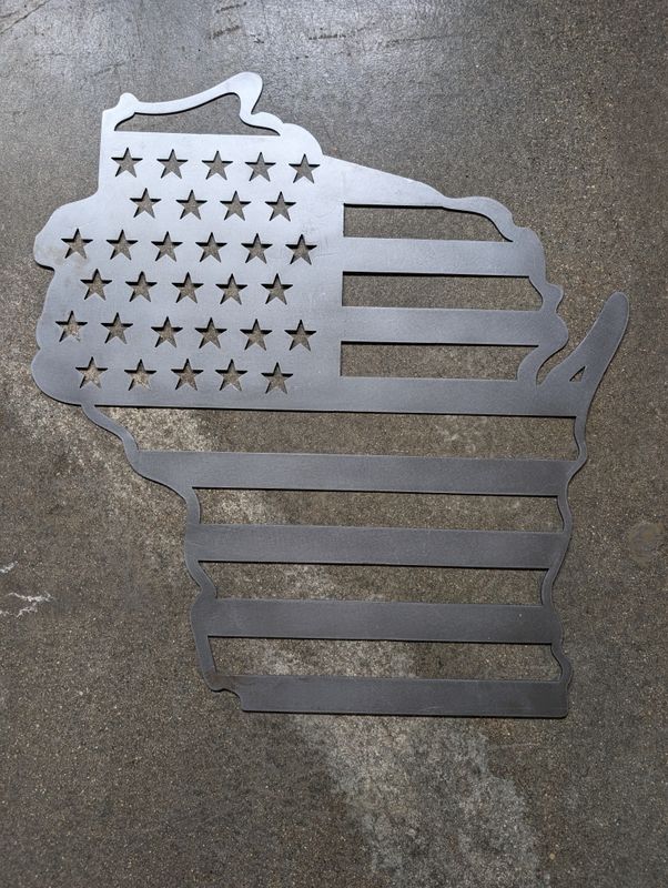 Wisconsin USA sign