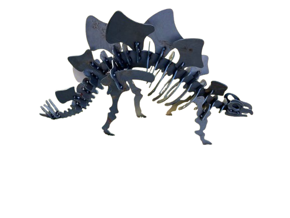 Metal Stegosaurus