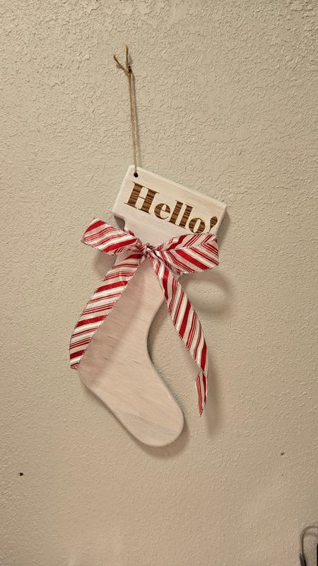Custom Wooden Stockings