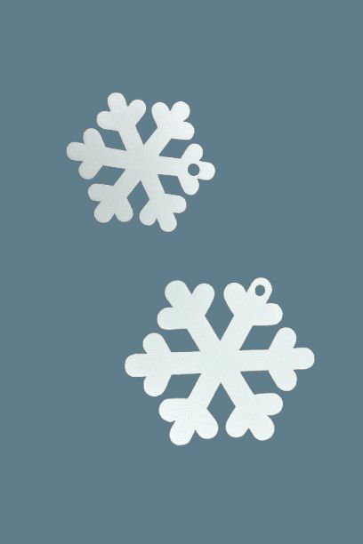 Metal Snowflakes