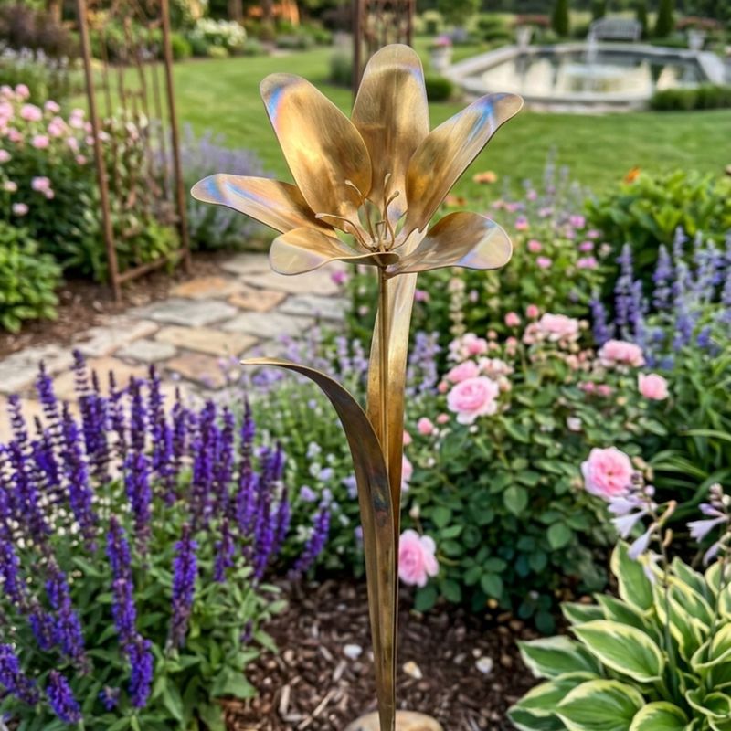 Stainless Steel Lily
