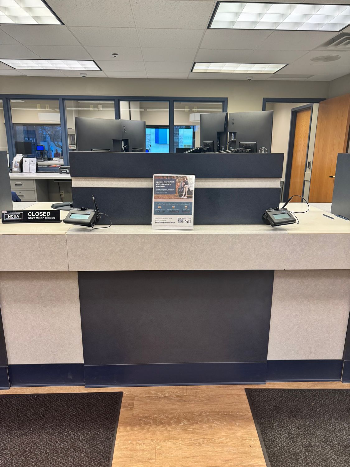 Landmark Credit Union - Signature Pad Holder Landmark Credit Union - Signature Pad Holder