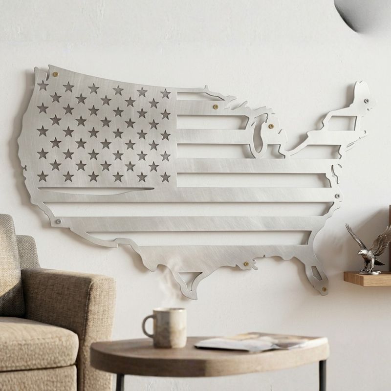 Steel America Sign
