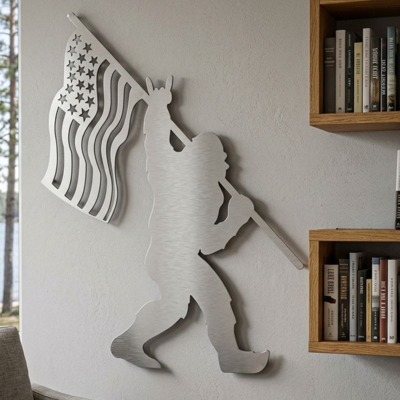 USA Flag Sasquatch