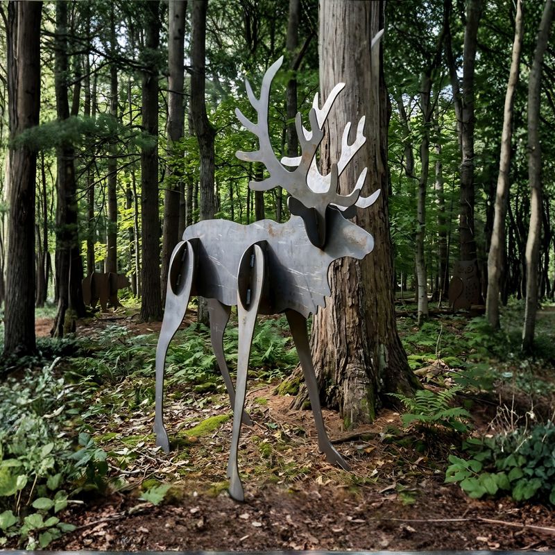3D Steel Elk