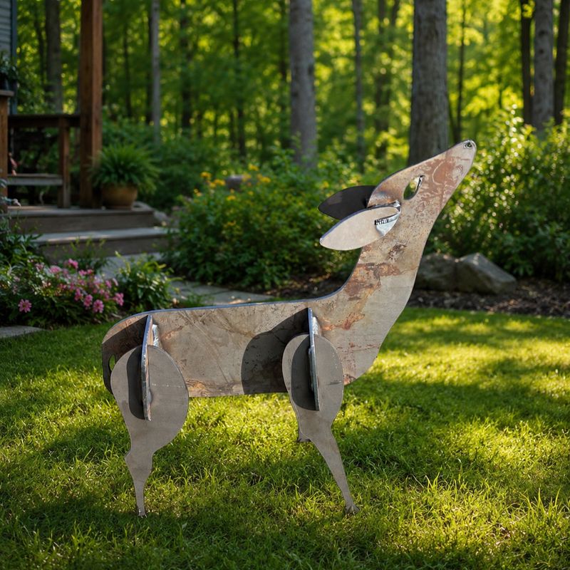 3D Steel Fawn