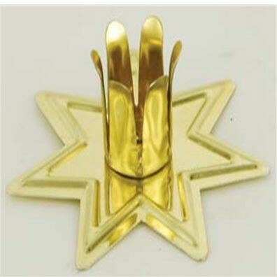 Candle Holder Gold Fairy Star Chime