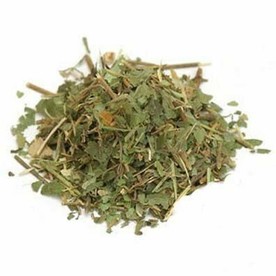 Periwinkle Herb (cut &amp; sifted)