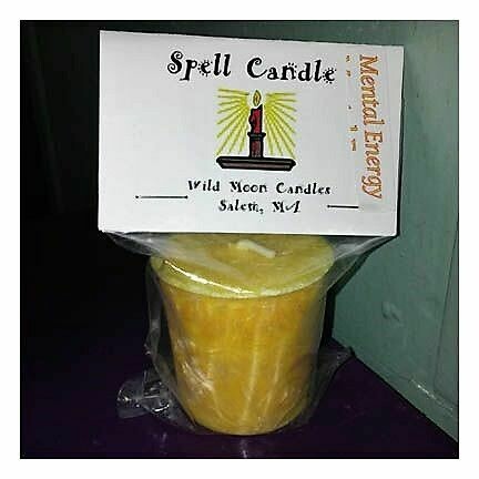 Candle Spell Mental Energy