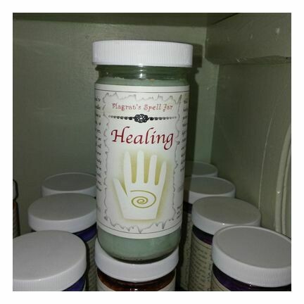 Healing  Magrat Spell Jar