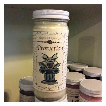 Protection Magrat Spell Jar