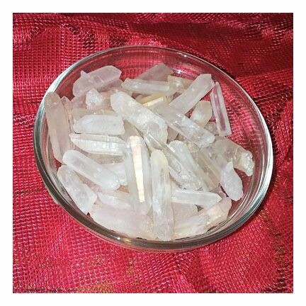 1`Quartz Crystal Small Cut