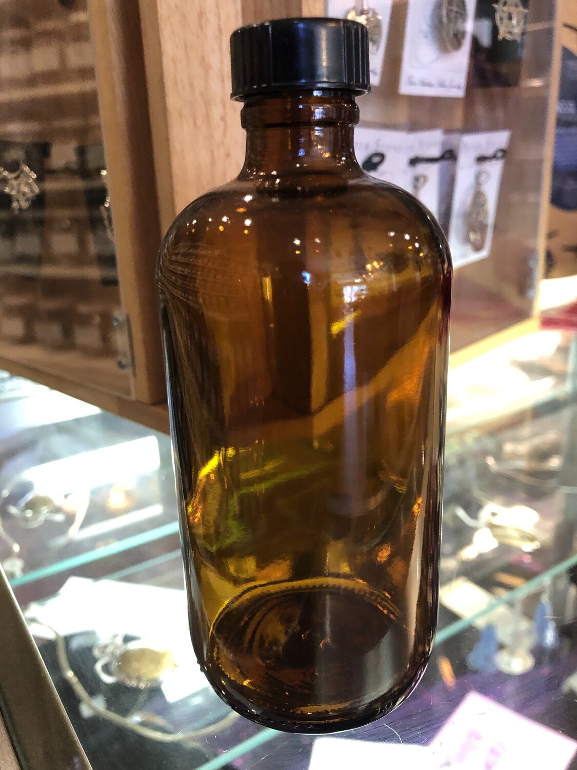 Bottle Amber 16 oz.