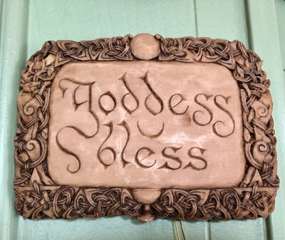 Goddess Bless Plaque