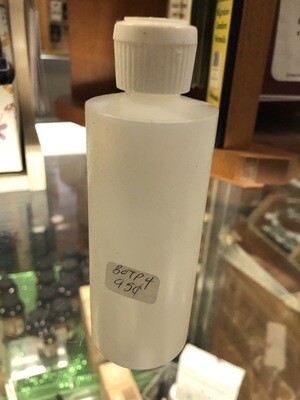 Bottle Plastic Cylinder w/Spout 8 oz.