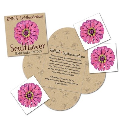 tattoo zinnia