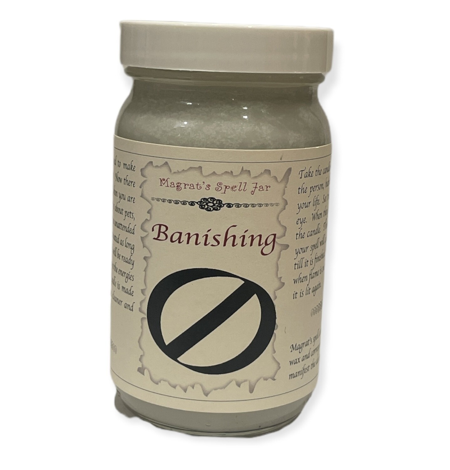 Banishing Magrat Spell Jar