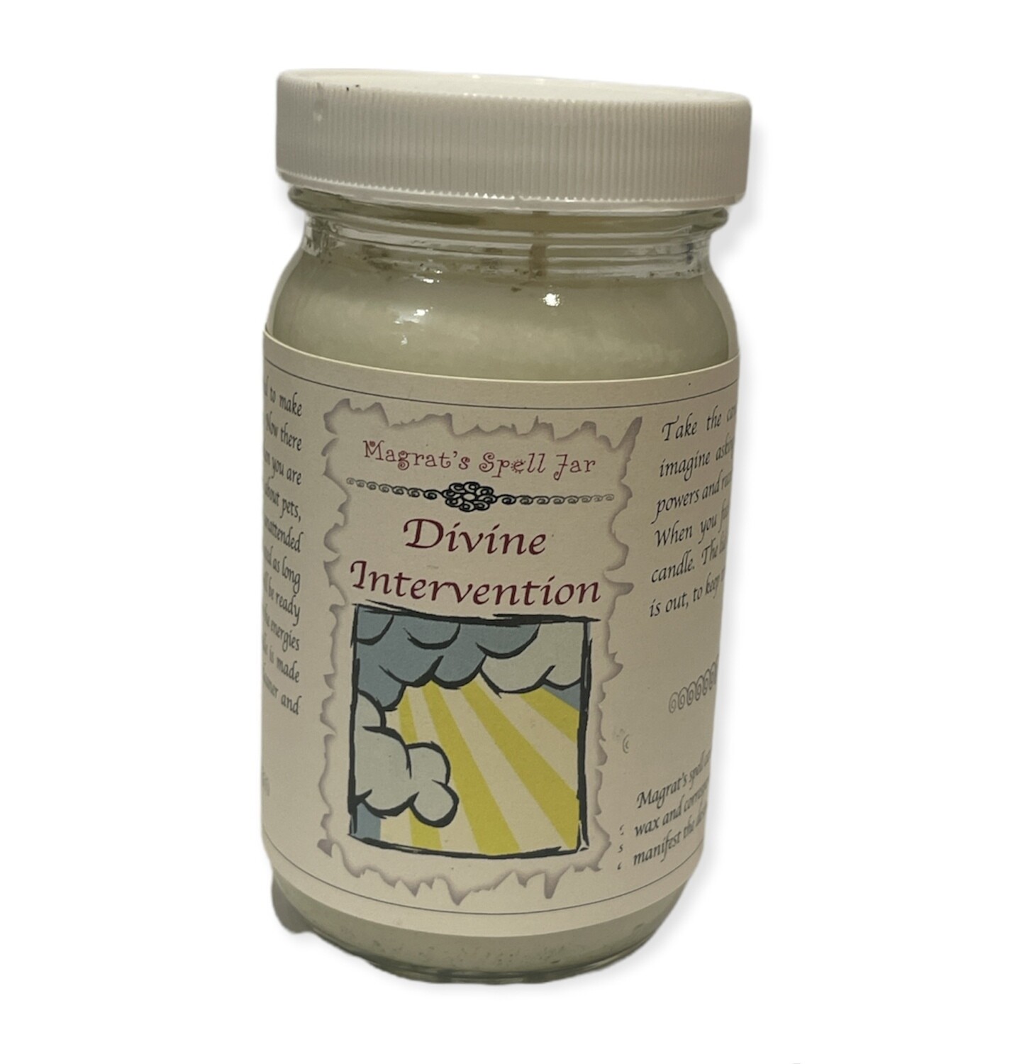 Divine Intervention Magrat Spell Jar