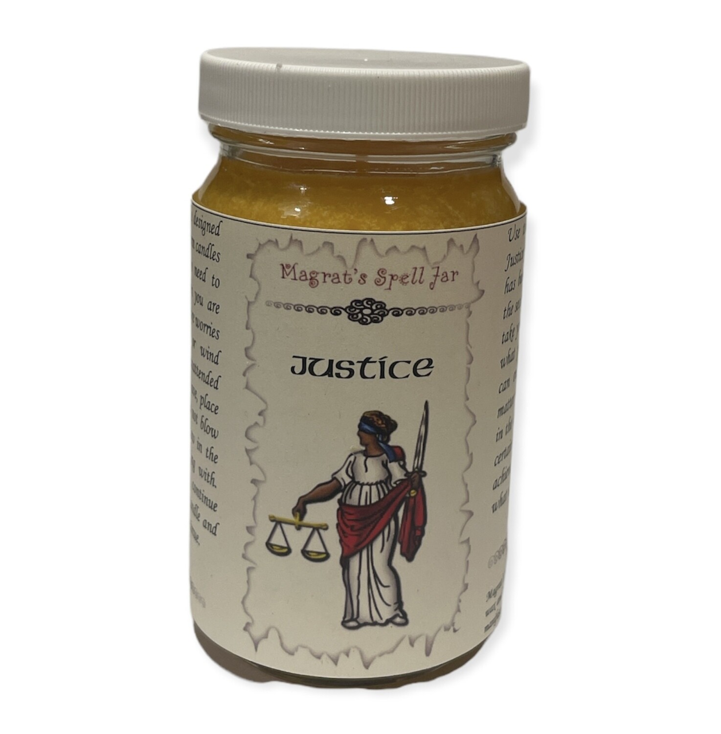 Justice Magrat Spell Jar