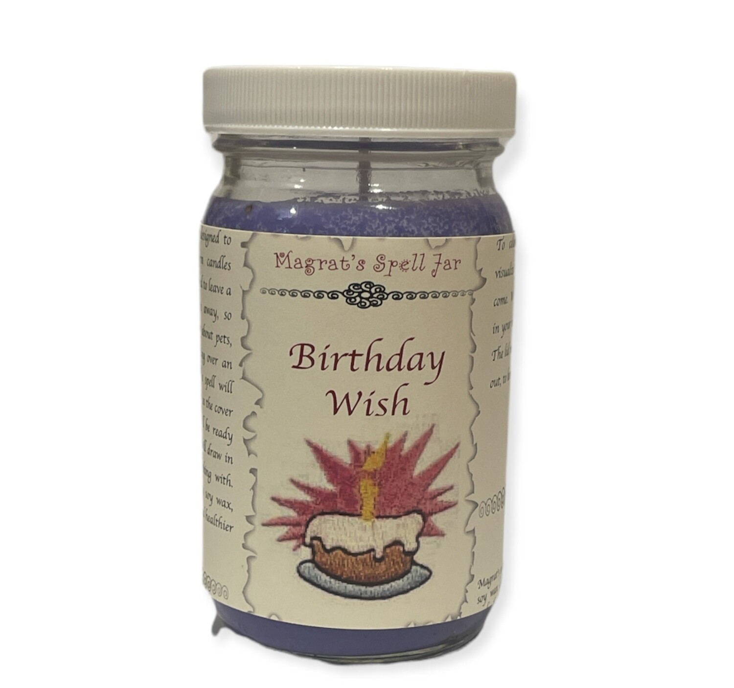 Birthday Wish Magrat Spell Jar