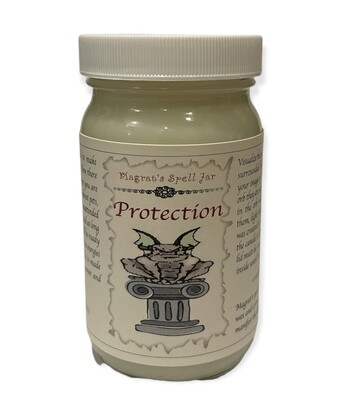Protection Magrat Spell Jar