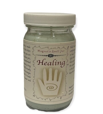 Healing  Magrat Spell Jar