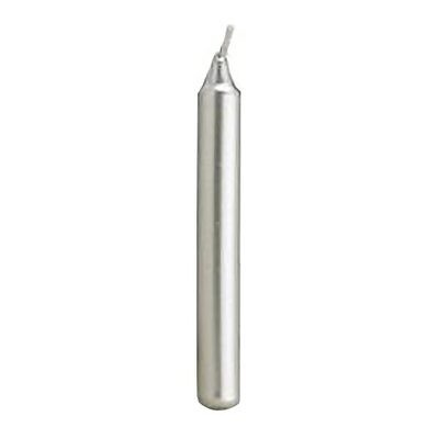 Candle Mini Chime Silver Metallic