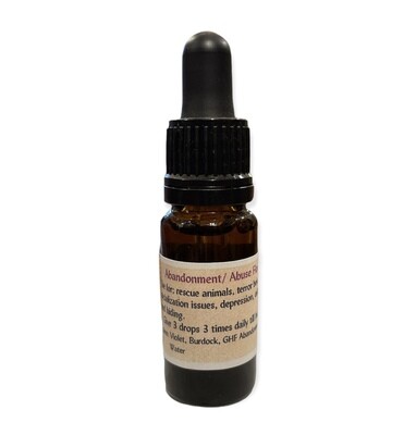 Abandonment/abuse Flower Essence